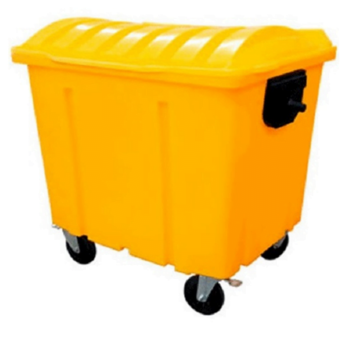 O Container de Lixo 1000 Litros Sem Pedal é fabricado em Polietileno de Média Densidade (PEMD ) 100% virgem, garantindo aos nossos clientes os requisitos de segurança e confiabilidade em razão do material de alta qualidade, resistência e durabilidade.