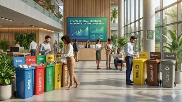 Pilares da coleta seletiva corporativa: do diagnóstico à infraestrutura coleta seletiva corporativa