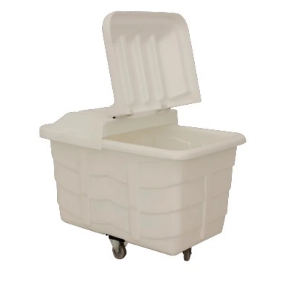 CARRO CUBA COM TAMPA BI PARTIDA - 430 LITROS