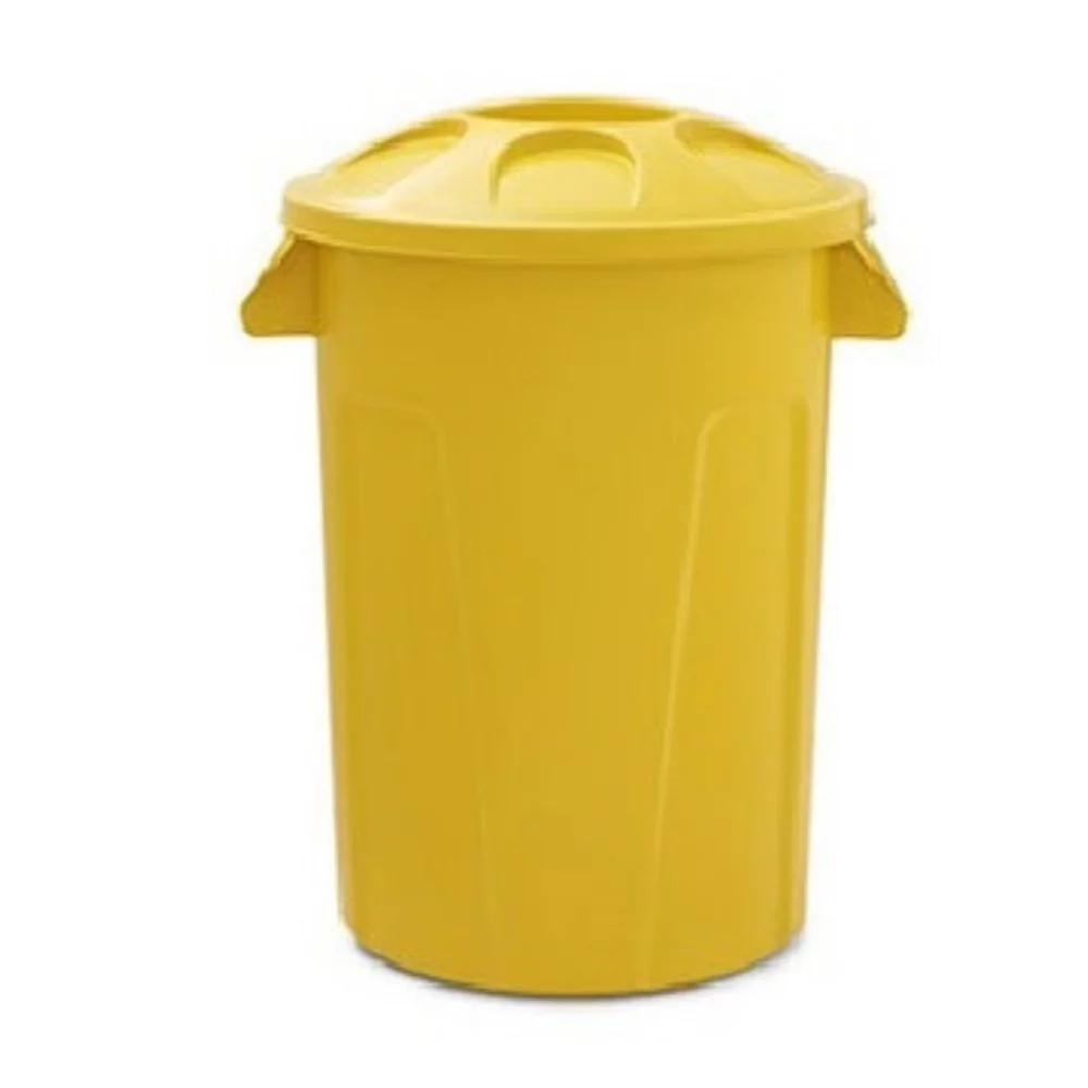 BALDE TUBULAR COM TAMPA - 100 LITROS - Imagem 2