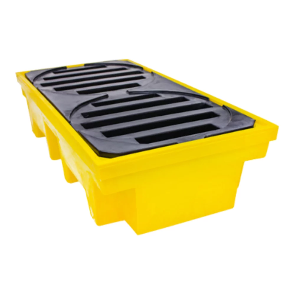 PALLET DE CONTENÇÃO 02 TAMBORES - RESERVATÓRIO 250 LITROS