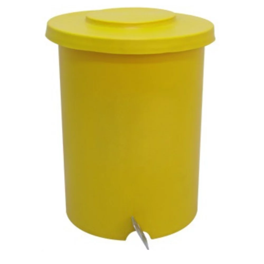 LIXEIRA TUBULAR MUITO RESISTENTE COM PEDAL METÁLICO GALVANIZADO - 30 LITROS LIXEIRA TUBULAR MUITO RESISTENTE COM PEDAL METÁLICO GALVANIZADO - 30 LITROS - Imagem 10