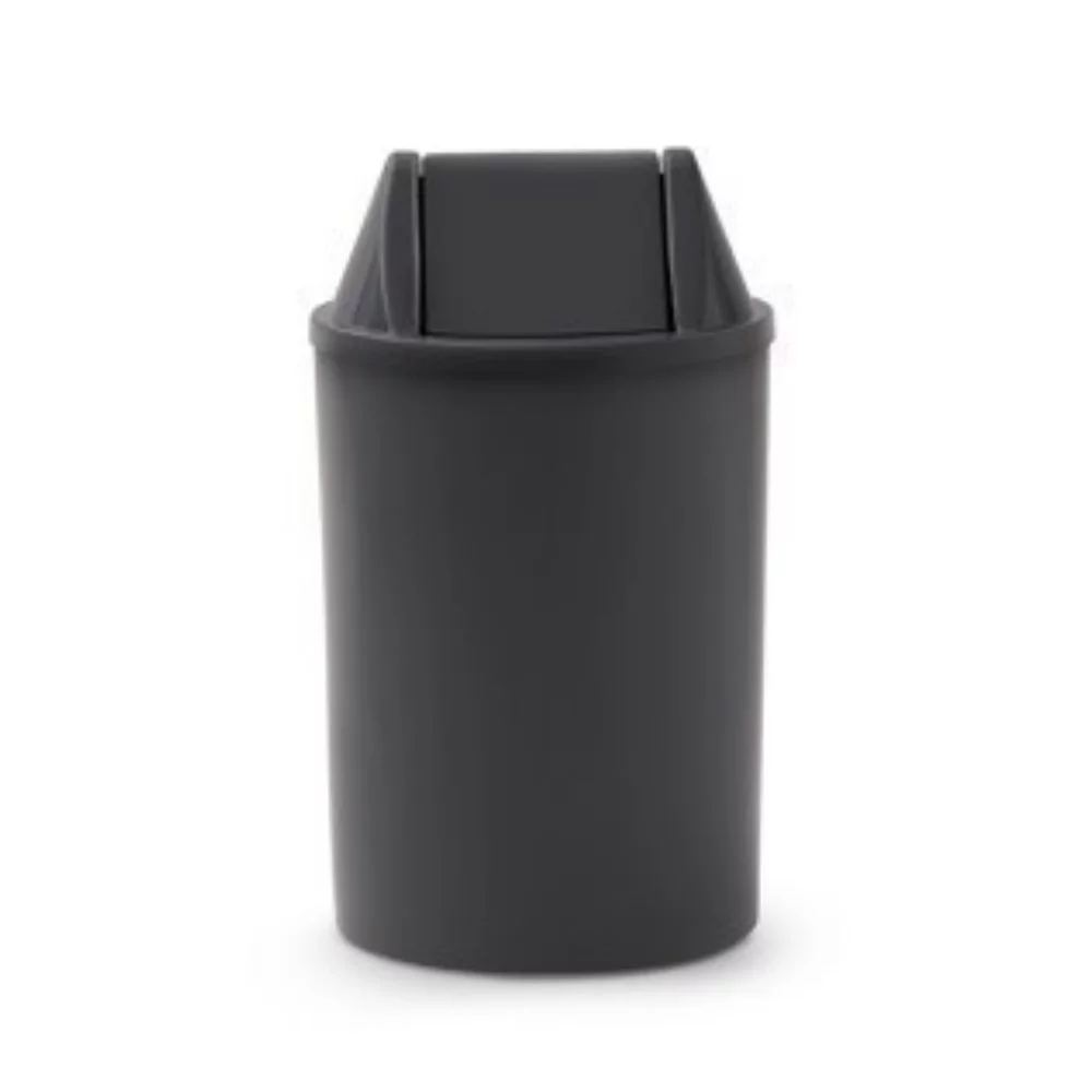 LIXEIRA TUBULAR PLASTICA 13 LITROS COM TAMPA BÁSCULA - Imagem 8