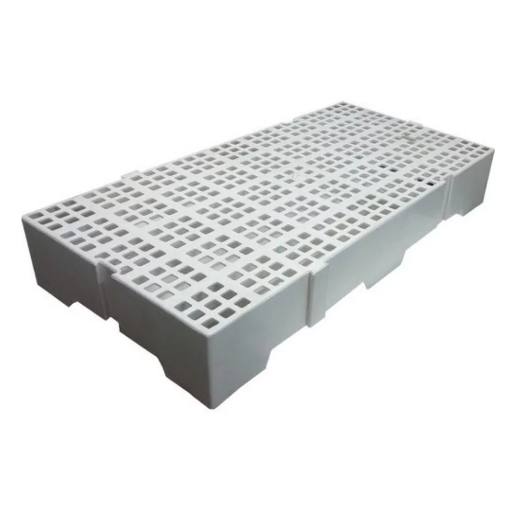 ESTRADO DE PLASTICO 41X82X13 CM BRANCO