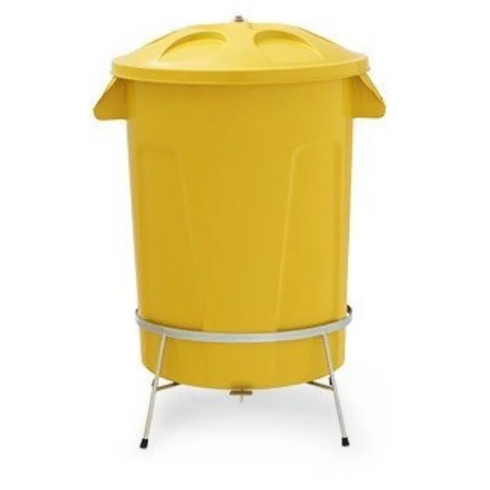 BALDE COM PEDAL E ARMAÇÃO METÁLICA -100 LITROS - Imagem 5