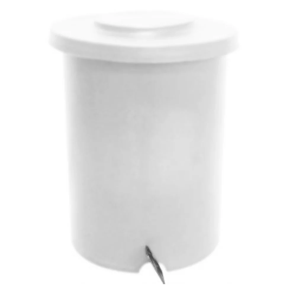 LIXEIRA TUBULAR MUITO RESISTENTE COM PEDAL METÁLICO GALVANIZADO - 30 LITROS LIXEIRA TUBULAR MUITO RESISTENTE COM PEDAL METÁLICO GALVANIZADO - 30 LITROS - Imagem 12