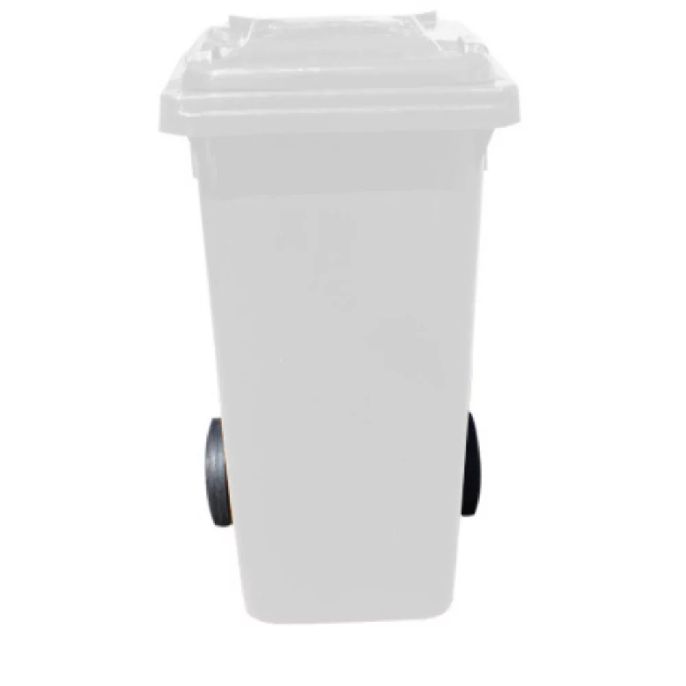 CARRINHO COLETOR DE LIXO COM RODA 120 LITROS - Imagem 4