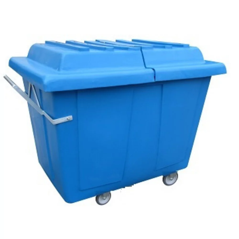 CARRINHO CUBA SEM TAMPA E COM ALÇA - 600 LITROS