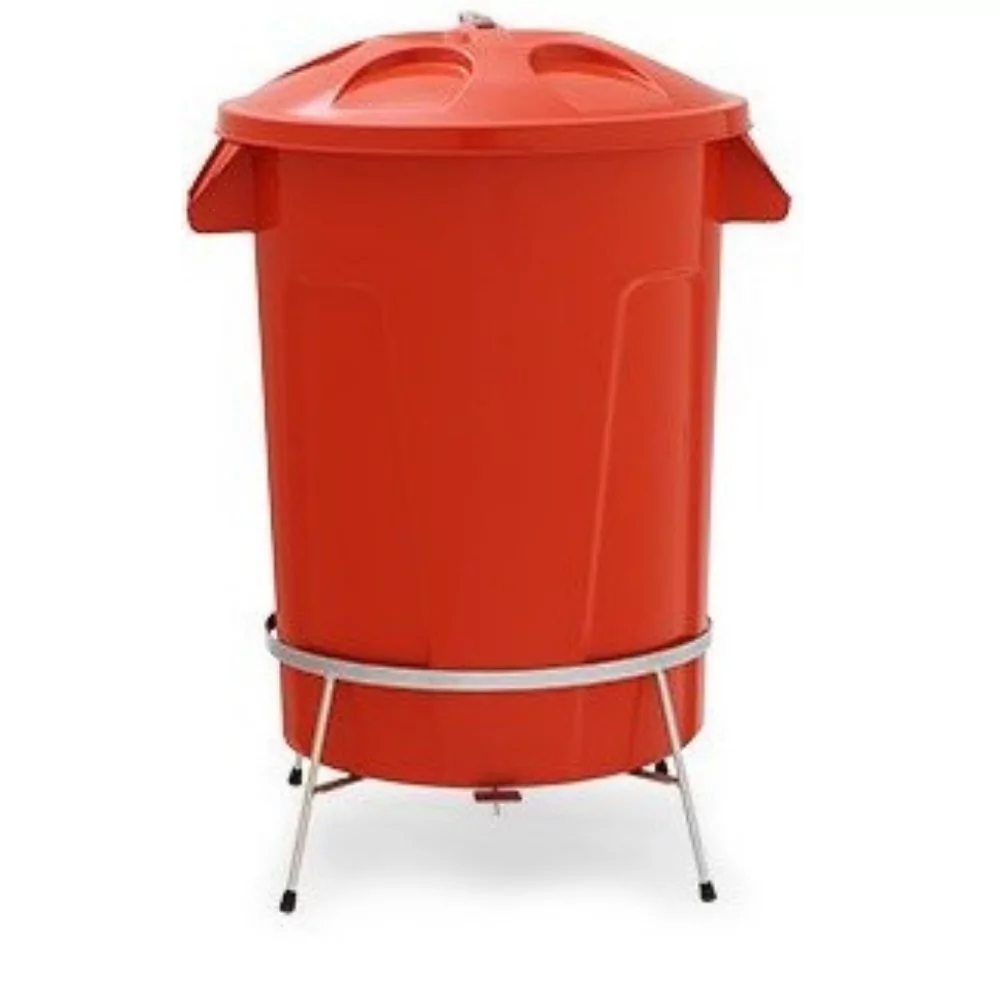 BALDE COM PEDAL E ARMAÇÃO METÁLICA -100 LITROS - Imagem 7