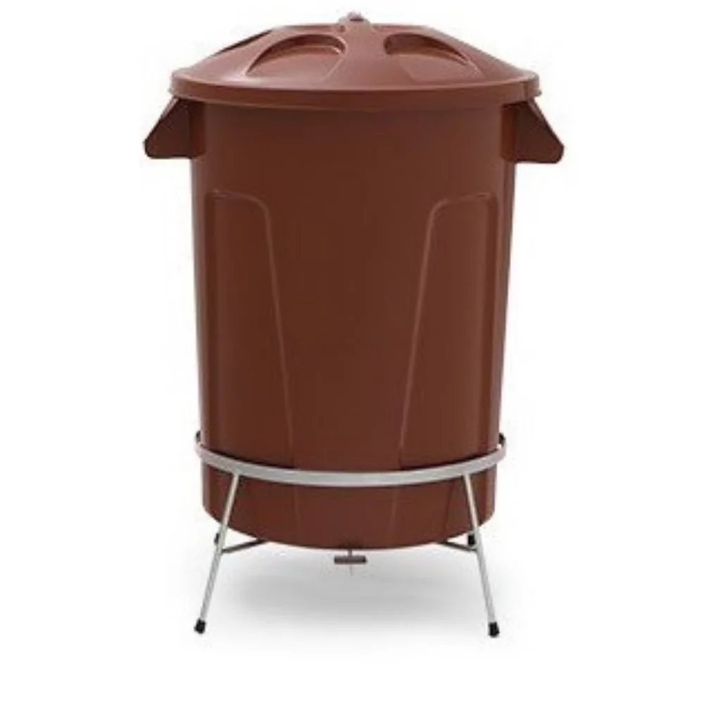 BALDE COM PEDAL E ARMAÇÃO METÁLICA -100 LITROS - Imagem 6