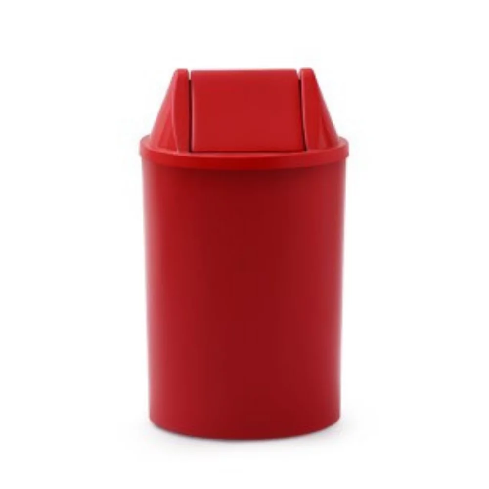 LIXEIRA TUBULAR PLASTICA 13 LITROS COM TAMPA BÁSCULA - Imagem 6