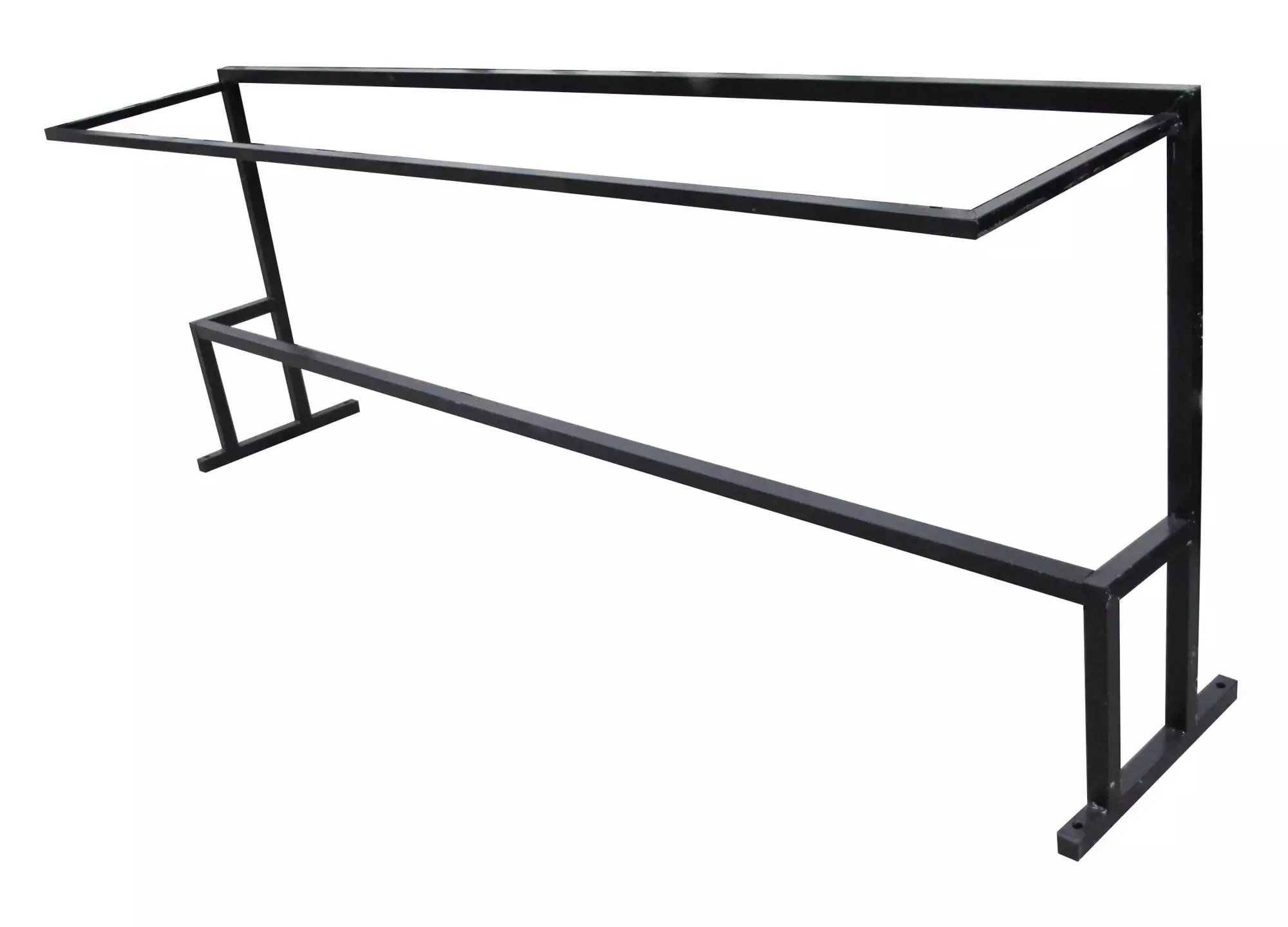 SUPORTE GALVANIZADO PARA LIXEIRA BÁSCULA 60 OU 100 LITROS - 05 UNIDADES - Imagem 2